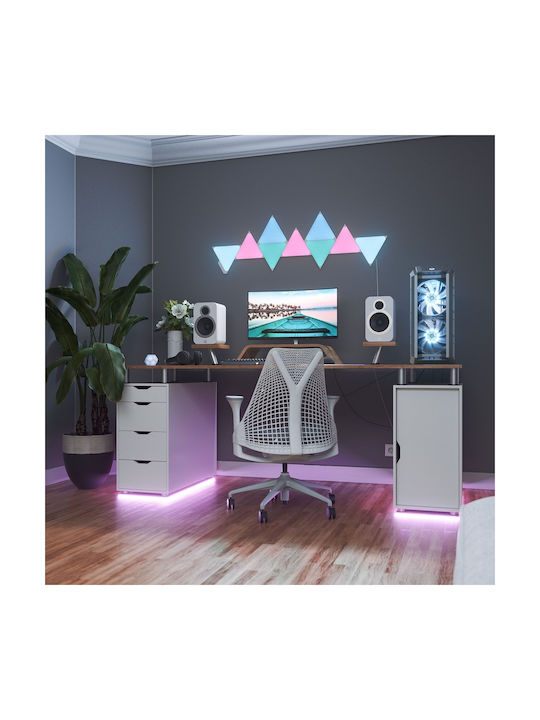 Nanoleaf Shapes Triangles WiFi Decorative Lamp Hexagon Multicolour 9pcs