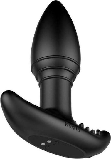 Nexus B-Stroker Vibrating Butt Plug Πρωκτική Σφήνα με Δυνατότητα Ασύρματης Λειτουργίας και Δόνηση Black