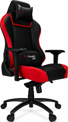 Pro Gamer Gorgon 2.0 Artificial Leather Gaming Chair with Adjustable Arms Black/Red