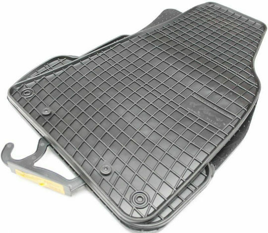 Frogum Set of Front and Rear Mats 4pcs for Seat Exeo Audi A4 2001-2008 Black
