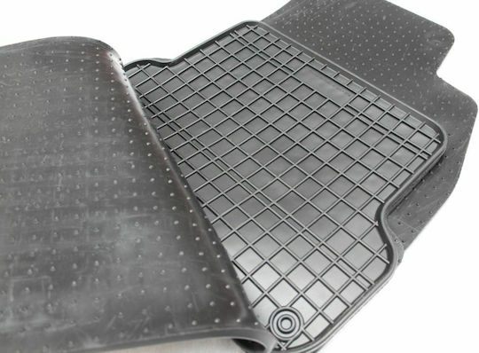 Frogum Set of Front and Rear Mats 4pcs for Seat Exeo Audi A4 2001-2008 Black