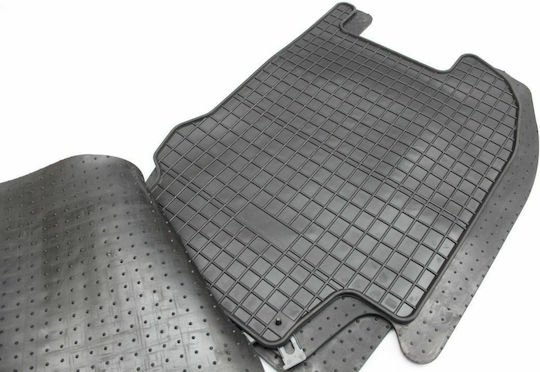 Frogum Set of Front and Rear Mats 4pcs for Honda Jazz 2015 Black