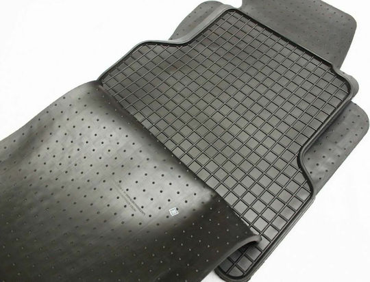 Petex Set of Front and Rear Mats 4pcs for Skoda Yeti 2009+ Black