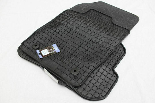Petex Set of Front and Rear Mats 4pcs for Audi A1 2010 Black