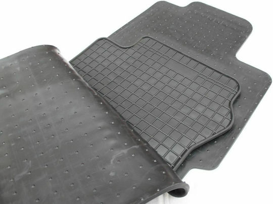 Frogum Set of Front and Rear Mats 4pcs for Kia Picanto 2017 Black