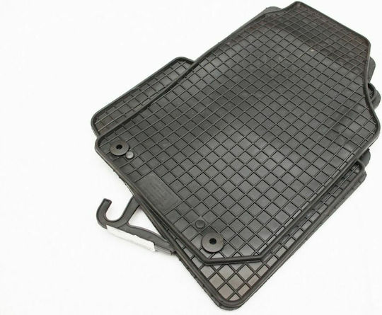 Petex Set of Front and Rear Mats 4pcs for Skoda Roomster 2006+ Black