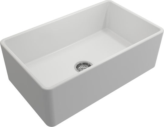 Bocchi 1138 Υποκαθήμενος Πορσελάνινος Μ76xΠ46cm Bocchi 1138 Υποκαθήμενος Πορσελάνινος Μ76xΠ46cm