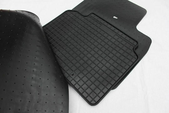 Frogum Set of Front and Rear Mats 4pcs for Hyundai Elantra 2016-2020 Black