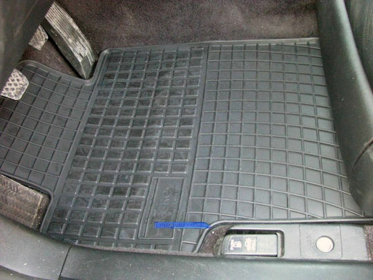 Frogum Set of Front and Rear Mats 4pcs for Honda Accord 2003-2008 Black