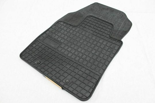 Frogum Set of Front and Rear Mats 2pcs for Ford Courier 2014 Black