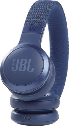JBL Live 460NC Kabellos / Kabelgebunden Am Ohr Kopfhörer mit 50 Stunden Betriebszeit und Quick Charge Blau