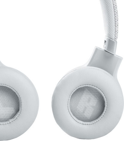 JBL Live 460NC Wireless Wired On Ear Headphones With 50 Hours Playing Time And Quick Charge White