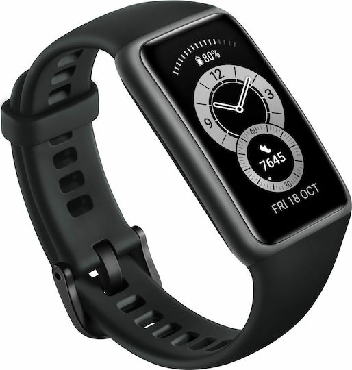 Huawei Band 6 Impermeabil Grafit negru