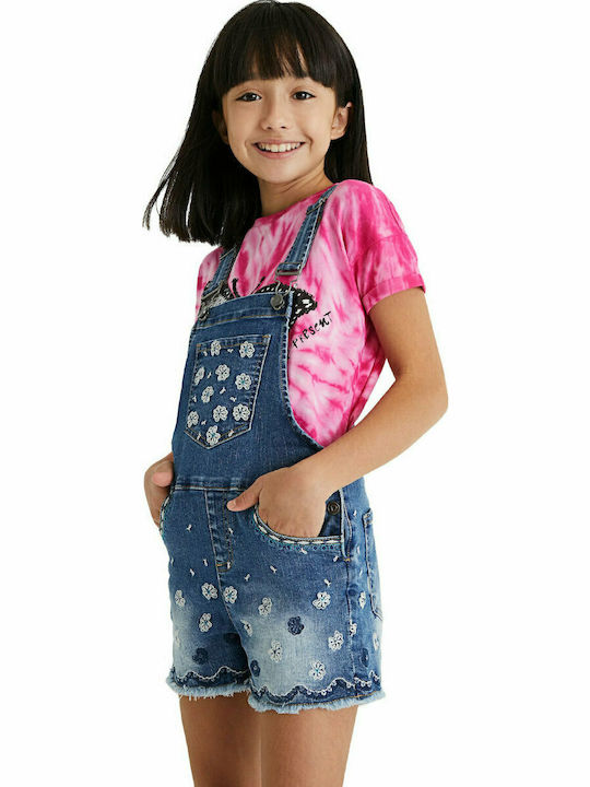 Kids' Shorts/Bermudas Playsuit Denim Jade Jumpsuit Blue