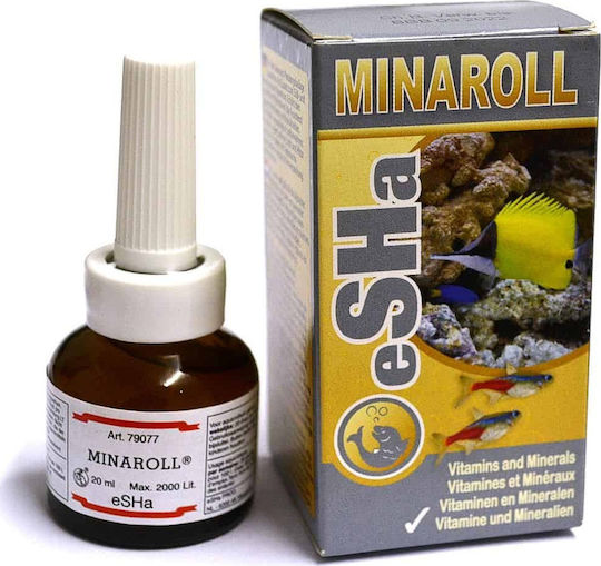 Esha Minaroll Βελτιωτικό Νερού Ενυδρείου για Ενίσχυση Βιταμινών 20ml