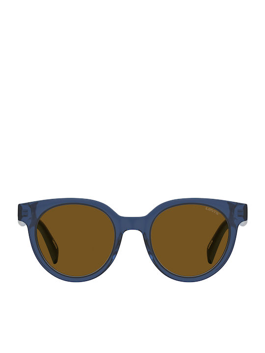 Levi's Women's Sunglasses with Blue Plastic Frame LV1009S PJP/70