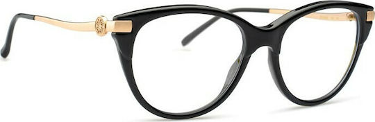 Elie Saab Rame Ochelari Pentru Femei Ochi De Pisică Negre ES 056 807