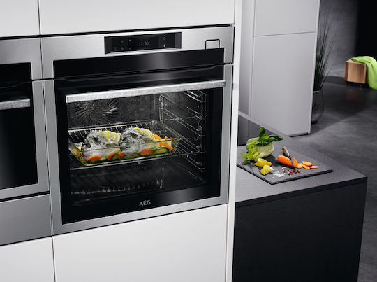 AEG Φούρνος άνω Πάγκου 70lt Π59.5εκ. Inox