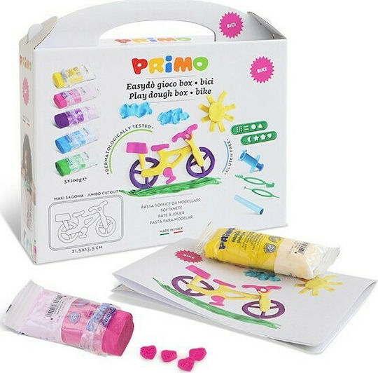 Primo Knete Spiel-Set Für Kinder Ab 3 Jahren 5er Pack