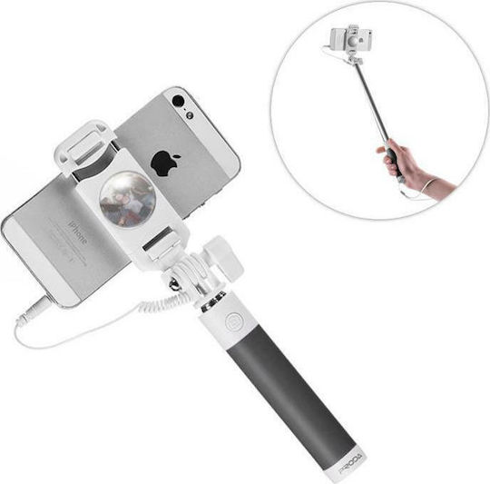 Remax Proda P6 Selfie Stick with 3.5mm Cable Black