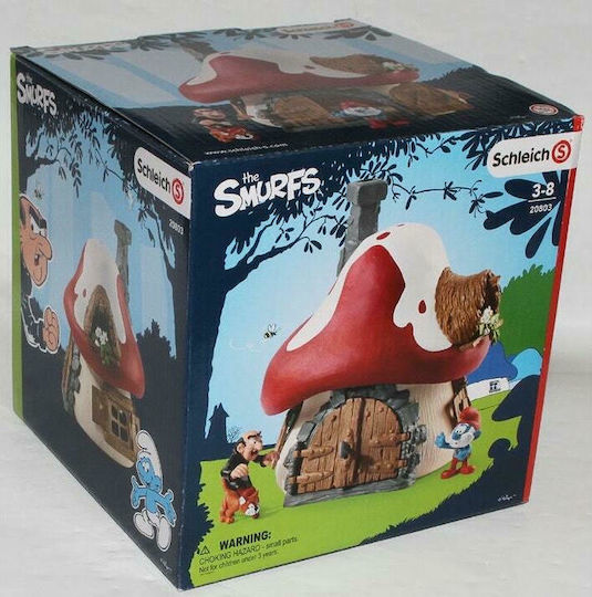 Schleich-S Миниатюрна играчка Smurf House With 2 Figurines Смърфовете (Различни дизайни) 1 бр