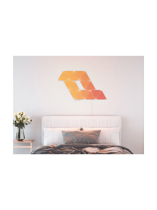Nanoleaf WiFi Decorative Lamp Hexagon Multicolour 15pcs