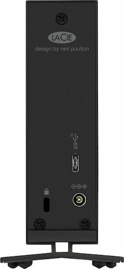 Lacie D2 Professional USB 3.2 / USB-C Εξωτερικός HDD 18TB 3.5" Μαύρο