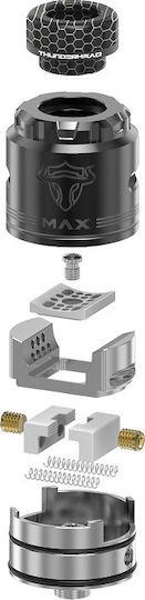 Thunderhead Tauren Max Electronic Cigarette Vaporizer RDA 25mm Silver