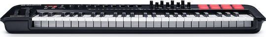 M-Audio Midi-Tastatur Oxygen 49 MKV mit 49 Tasten Schwarz