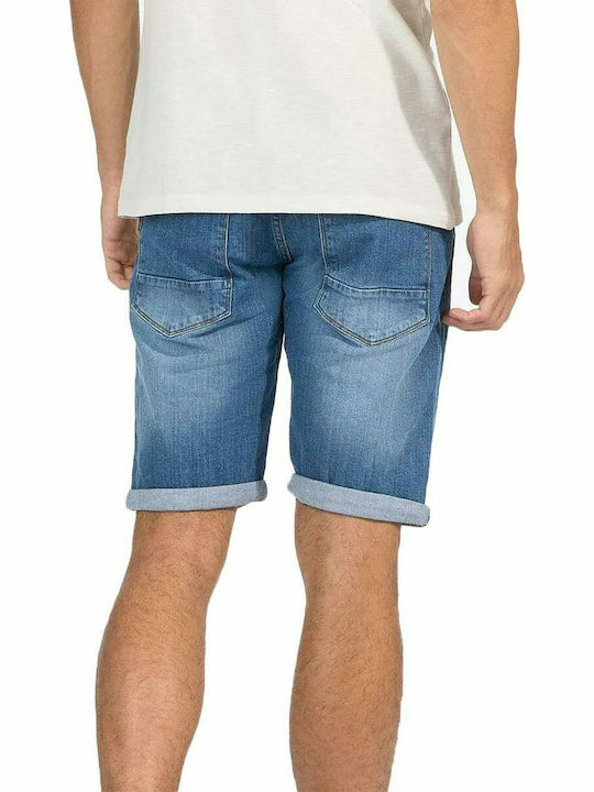 Tiffosi Herrenshorts Jeans Blau