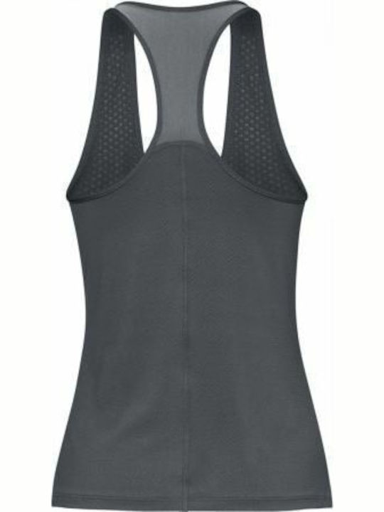 HeatGear Racer Women's Summer Sleeveless Gray Blouse