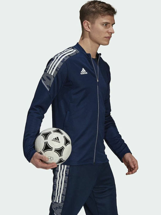 Condivo 21 Primeblue Men's Athletic Jacket Navy Blue