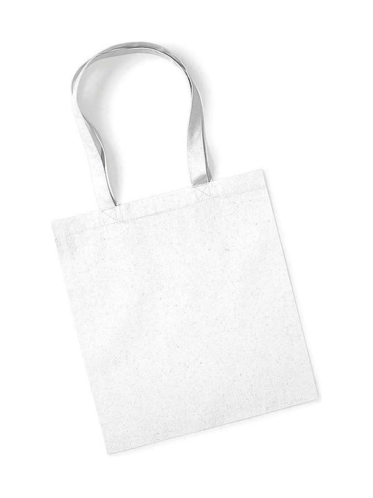 Westford Mill W261 Cotton Shopping Bag White