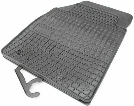 Frogum Set of Front and Rear Mats 4pcs for Nissan Micra 2017 Black