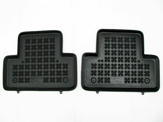 Rezaw Plast Set of Front and Rear Mats 4pcs Tray Type for Mazda CX-7 2006-2009 Black