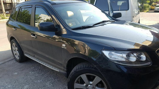 Heko Σετ Ανεμοθραύστες Αυτοκινήτου Μπροστινοί και Πίσω Σκούρο Φιμέ για Hyundai Santa Fe 4τμχ