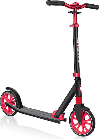 Globber Kids Scooter Foldable NL 205 2-Wheel for 8+ Years Red