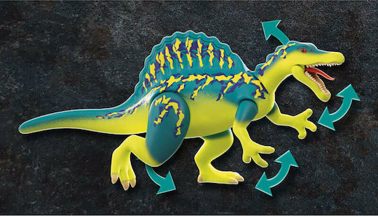 Playmobil Dino Rise Spinosaurus: Double Defense Power for 5-10 years old