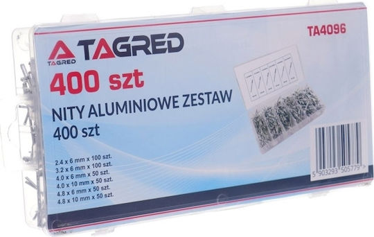 Tagred Πριτσίνια Aluminium 400Stück