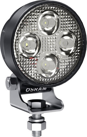 Osram Round VX80-WD Στρογγυλός Προβολέας Αυτοκινήτου LED Universal 12V 7.5W 1τμχ