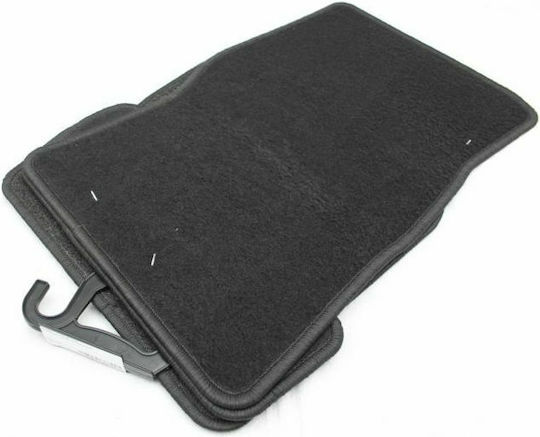 Petex Set of Front and Rear Mats 4pcs for Mini Cooper 2014+ Black