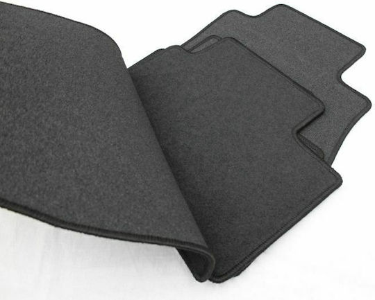 Petex Set of Front and Rear Mats 4pcs for Nissan Juke 2010+ Black