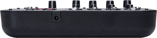 Powerwerks Powerwerks PW4EX Analog Mixer 4 Channels with Phantom Power and 5 XLR Inputs