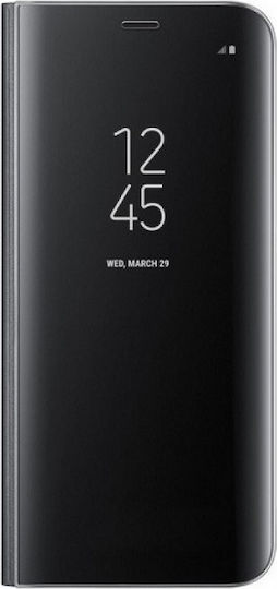 Clear View Book Πλαστικό Μαύρο (Galaxy A02s)