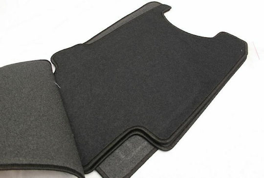 Petex Set of Front and Rear Mats 4pcs for Honda Jazz 2002-2008 Black