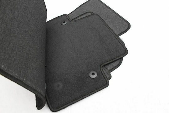 Petex Set of Front and Rear Mats 4pcs for Volvo C30 / S40 / V50 2004-2012 Black