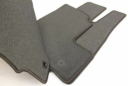 Petex Set of Front and Rear Mats 4pcs for Mercedes-Benz S 2005-2013 Black