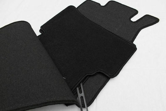 Petex Set of Front and Rear Mats 4pcs for Mercedes-Benz C Class 1992-2000 Black