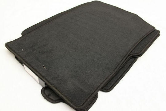 Petex Set of Front and Rear Mats 4pcs for Honda FR-V 2005-2009 Black