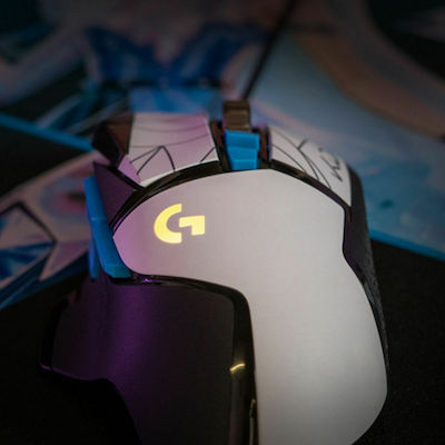 Logitech G502 Hero RGB Gaming Ποντίκι 16000 DPI KDA